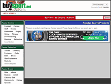Tablet Screenshot of buysport.net